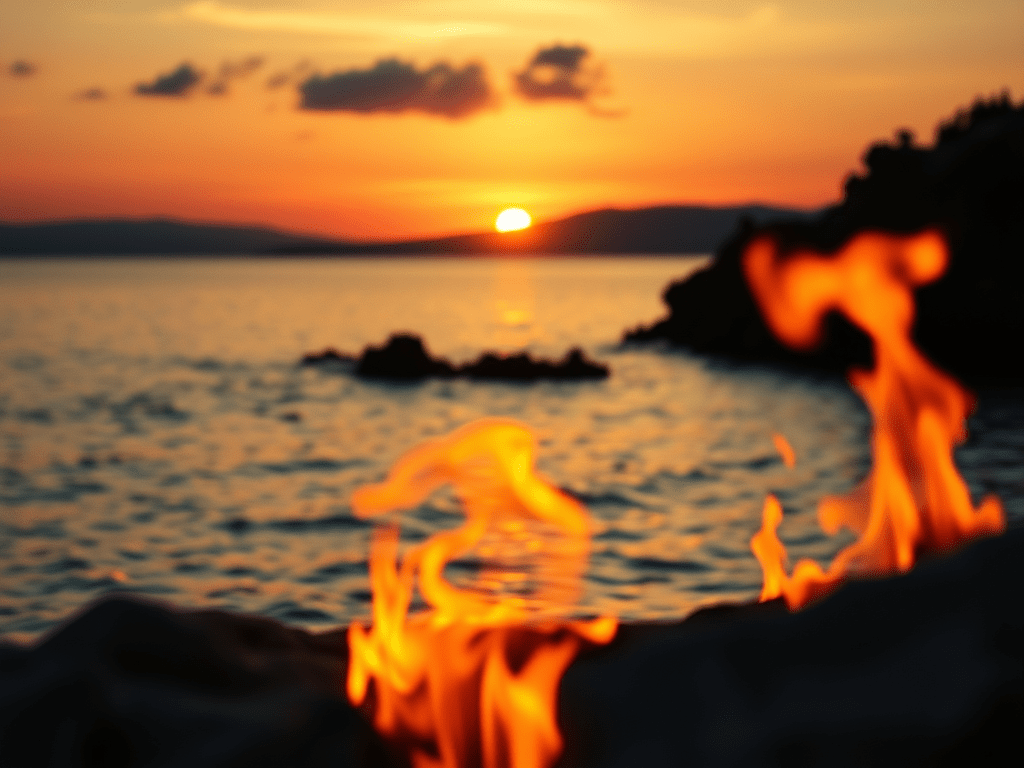 Un’impronta lasciata in mezzo al&nbsp;mare.